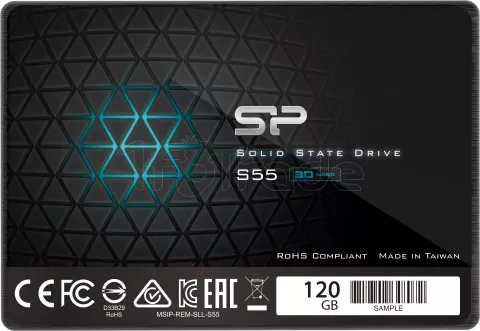 Photo de Disque SSD Silicon Power Slim S55 120Go - S-ATA 2,5"