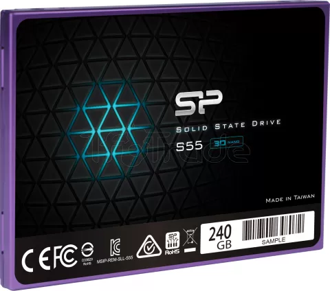 Photo de Disque SSD Silicon Power Slim S55 240Go - S-ATA 2,5"