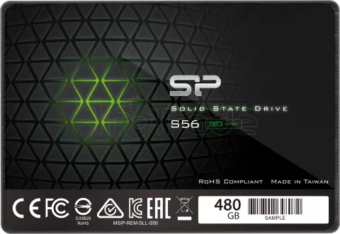 Photo de Disque SSD Silicon Power Slim S56 480Go - S-ATA 2,5"