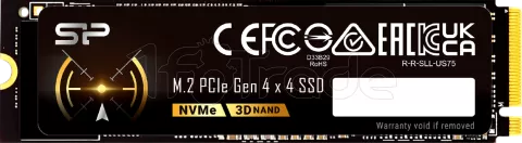 Photo de Disque SSD Silicon Power US75 2To - NVMe M.2 Type 2280