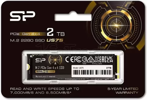 Photo de Disque SSD Silicon Power US75 2To - NVMe M.2 Type 2280