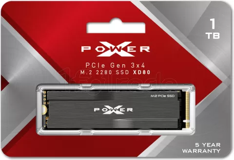 Photo de Disque SSD Silicon Power XD80 1To  - NVMe M.2 Type 2280