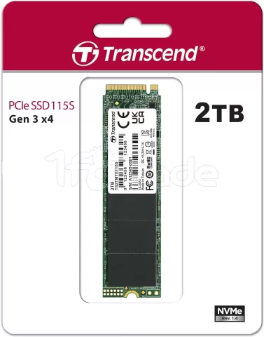 Photo de Disque SSD Transcend 115S 2To - M.2 NVMe Type 2280