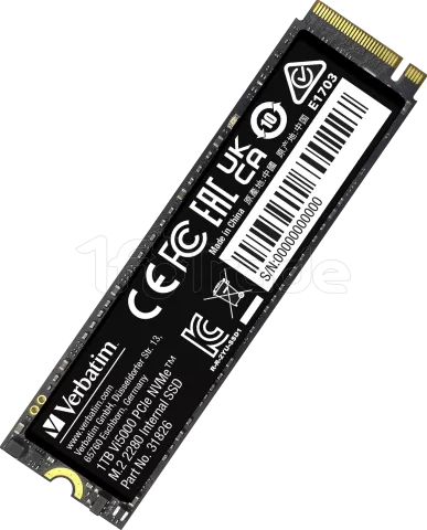 Photo de Disque SSD Verbatim Vi5000 1To - NVMe M.2 Type 2280