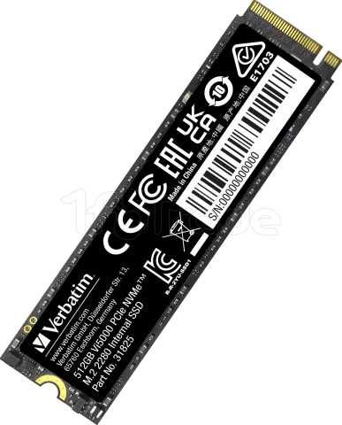 Photo de Disque SSD Verbatim Vi5000 512Go - NVMe M.2 Type 2280