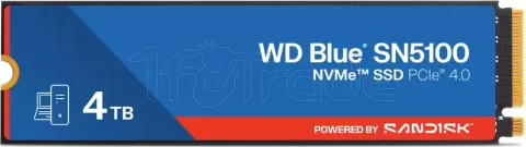 Photo de Disque SSD Western Digital Blue SN5100 4To - NVMe M.2 Type 2280
