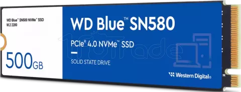 Disque SSD Western Digital Blue SN580 500Go - NVMe M.2 Type 2280