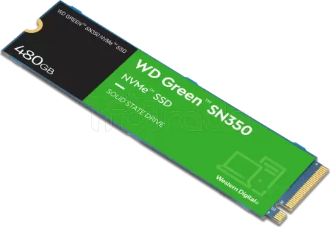 Photo de Disque SSD Western Digital Green SN350 480Go - NVMe M.2 Type 2280