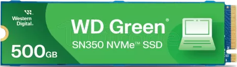 Photo de Disque SSD Western Digital Green SN350 500Go - NVMe SSD M.2 Type 2280
