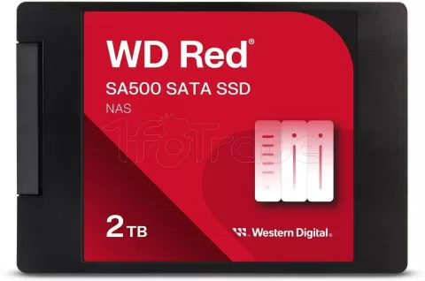 Photo de Disque SSD Western Digital Red SA500 NAS 2To  - S-ATA 2,5"