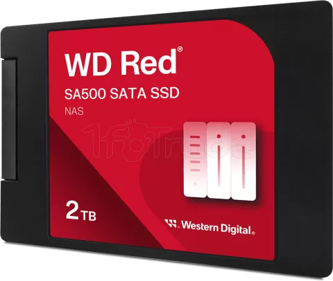 Photo de Disque SSD Western Digital Red SA500 NAS 2To  - S-ATA 2,5"