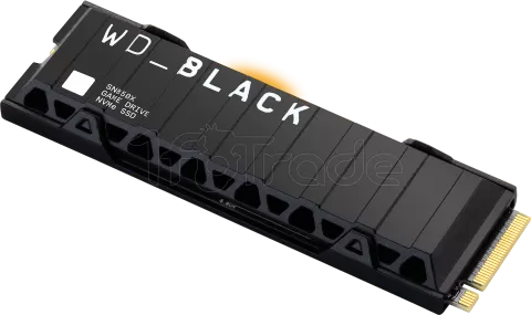 Photo de Disque SSD Western Digital WD_Black SN850X 1To  avec dissipateur - NVMe M.2 Type 2280