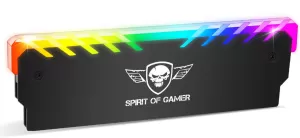 Photo de Dissipateur Mémoire Ram Spirit of Gamer Eatsink RGB (Noir)