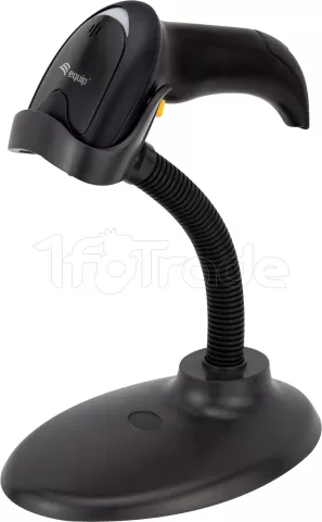 Photo de Douchette Lecteur de codes-barres USB 2D Equip avec support