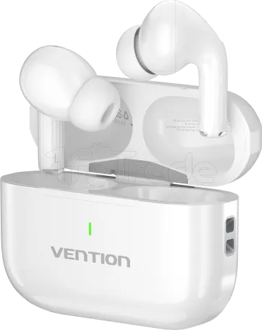 Photo de Ecouteur intra-auriculaire Bluetooth Vention Echo Lite Plus (Blanc)