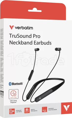 Photo de Ecouteurs avec micro Verbatim TruSound Pro (Noir)