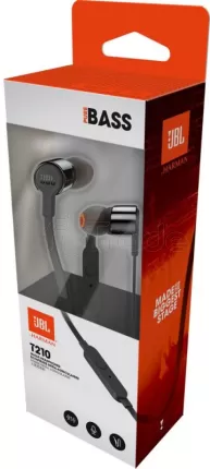 Photo de Ecouteurs filaires JBL Tune 210 (Noir)