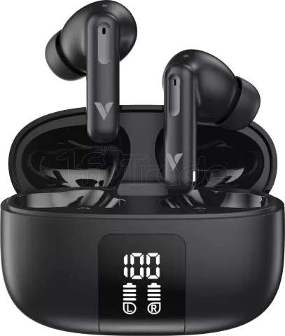 Photo de Ecouteurs intra-auriculaire Bluetooth Verbatim TruSound Hybrid (Noir)
