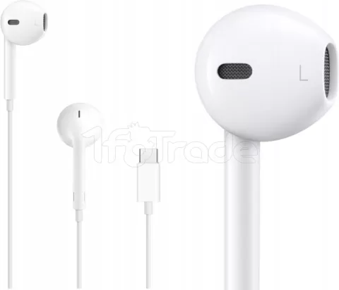 Photo de Ecouteurs intra-auriculaires Apple EarPods (Blanc)