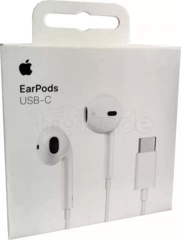 Photo de Ecouteurs intra-auriculaires Apple EarPods (Blanc)