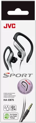 Photo de Ecouteurs intra-auriculaires JVC HA-EB75 (Noir/Argent)
