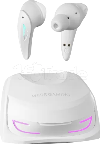 Photo de Ecouteurs sans fil avec micro Mars Gaming MHI-Ultra (Blanc)