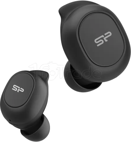 Photo de Ecouteurs sans fil avec micro Silicon Power Blast Plug BP80 (Noir)