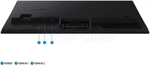 Photo de Ecran 22" Samsung Essential S3 S32GF Full HD 120Hz (Noir)