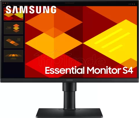 Photo de Ecran 22" Samsung Essential S4 S40GD Full HD 100Hz (Noir)