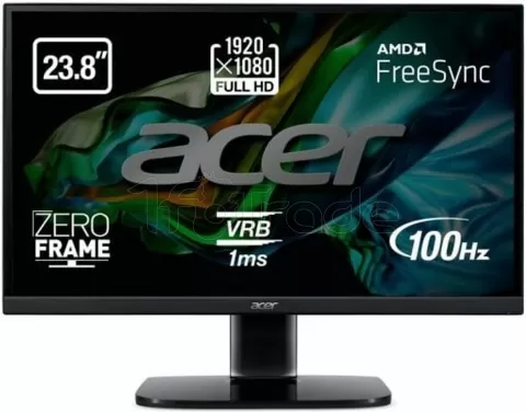 Photo de Ecran 24" Acer KA242YHbi Full HD (Noir) 100Hz