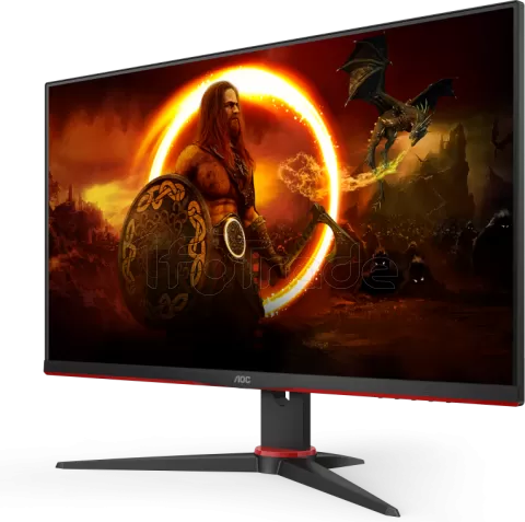 Photo de Ecran 24" AOC 24G2SAE/BK Full HD (Noir) 165Hz