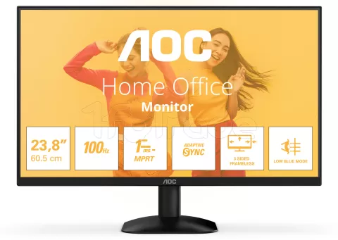 Photo de Ecran 24" AOC B3 24B35HM2 Full HD 100Hz (Noir)