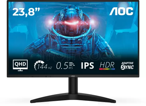Photo de Ecran 24" AOC Basic B3 Q24B36X Quad HD 144Hz (Noir)