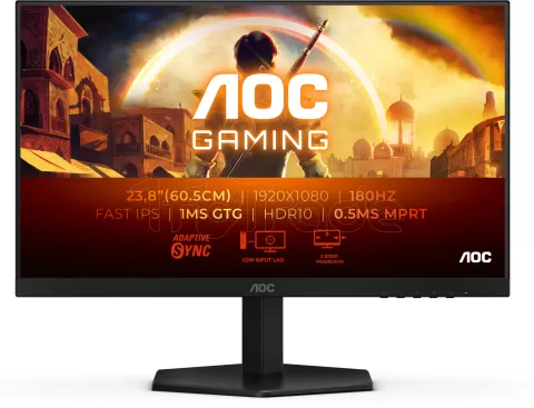 Photo de Ecran 24" AOC Gaming G4 24G42E Full HD 180Hz (Noir)