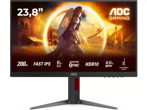 Photo de Ecran 24" AOC Gaming G4 24G4HX Full HD 200Hz (Noir)