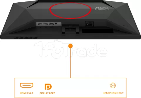 Photo de Ecran 24" AOC Gaming G4 24G4ZRE Full HD 260Hz OC (Noir)