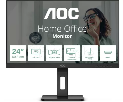 Photo de Ecran 24" AOC Pro P3 24P3QW Full HD (Noir)