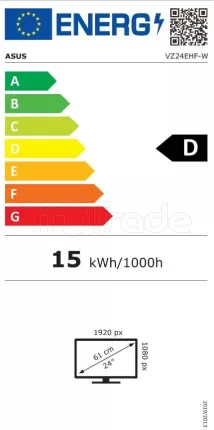 Photo de Ecran 24" Asus Eye Care VZ24EHF Full HD 100Hz (Noir)