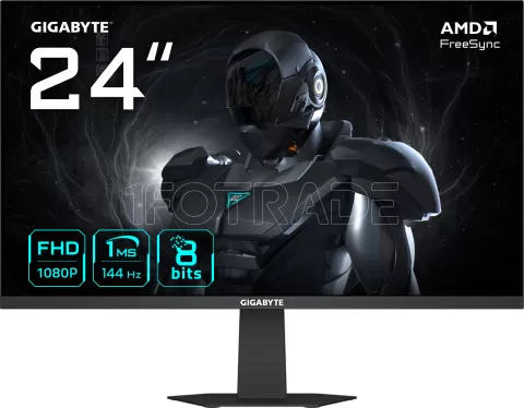 Photo de Ecran 24" Gigabyte GS24F14 Full HD 144Hz (Noir)