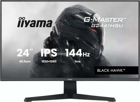 Photo de Ecran 24" Iiyama G-Master Black Hawk G2441HSU-B1 Full HD 144Hz (Noir)
