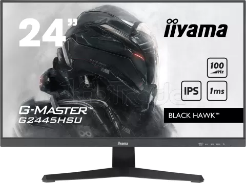 Photo de Ecran 24" Iiyama G-Master Black Hawk G2445HSU-B1 Full HD (Noir) 100Hz