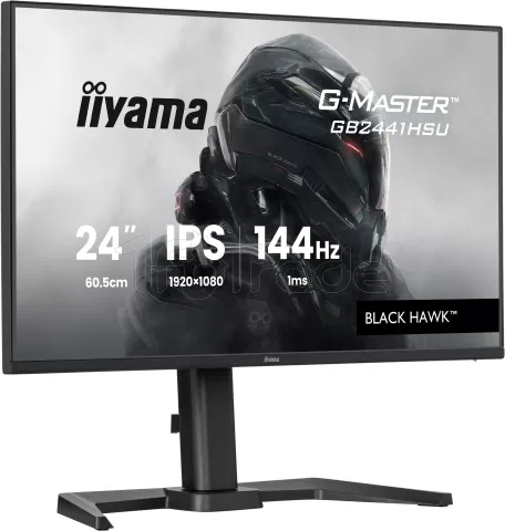Photo de Ecran 24" Iiyama G-Master Black Hawk GB2441HSU-B1 Full HD 144Hz (Noir)