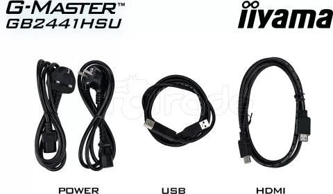 Photo de Ecran 24" Iiyama G-Master Black Hawk GB2441HSU-B1 Full HD 144Hz (Noir)