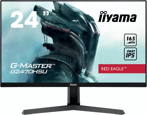 Photo de Ecran 24" Iiyama G-Master Red Eagle G2470HSU-B1 Full HD (Noir) 165Hz