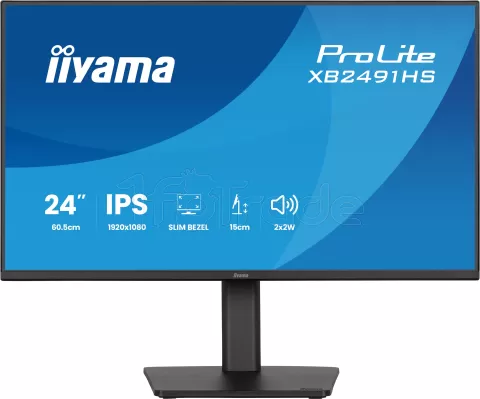 Photo de Ecran 24" Iiyama ProLite XB2491HS-B1 Full HD 120Hz (Noir)
