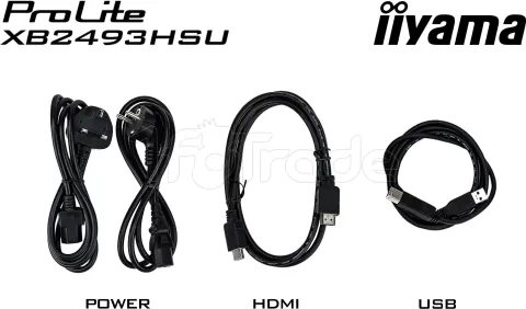 Photo de Ecran 24" Iiyama ProLite XB2493HSU-B1 Full HD 120Hz (Noir)