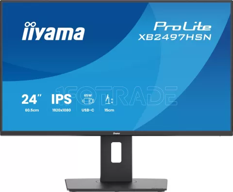 Photo de Ecran 24" Iiyama Prolite XB2497HSN-B1 Full HD 100Hz (Noir)