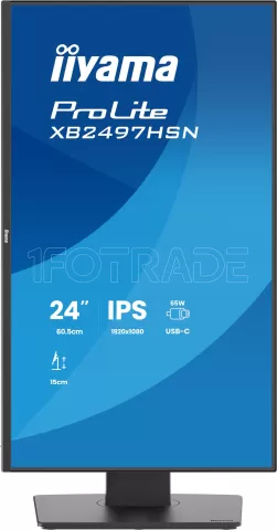 Photo de Ecran 24" Iiyama Prolite XB2497HSN-B1 Full HD 100Hz (Noir)