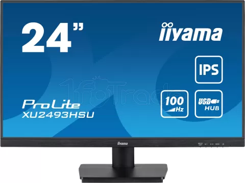 Photo de Ecran 24" Iiyama ProLite XU2493HSU-B6 Full HD (Noir) 100Hz