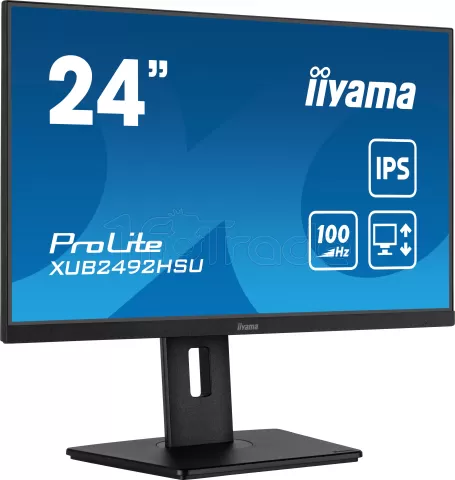 Photo de Ecran 24" Iiyama ProLite XUB2492HSU-B6 Full HD (Noir) 100Hz